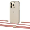 Чехол Upex Crossbody Protection Case для iPhone 13 Pro Dark with Twine Cantaloupe and Fausset Gold (UP84423)