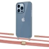 Чохол Upex Crossbody Protection Case для iPhone 13 Pro Dark with Twine Cantaloupe and Fausset Gold (UP84423)