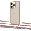 Чохол Upex Crossbody Protection Case для iPhone 13 Pro Max Dark with Twine Mulberry and Fausset Gold (UP84479)