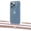 Чохол Upex Crossbody Protection Case для iPhone 13 Pro Dark with Twine Mulberry and Fausset Gold (UP84428)