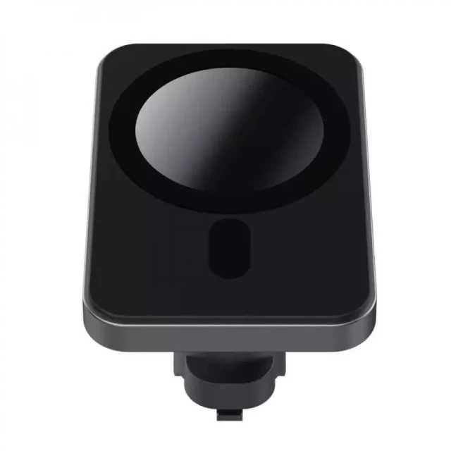 Автодержатель с функцией беспроводной зарядки Upex Fast Charger 15W Rectangle Black with MagSafe (UP85020)