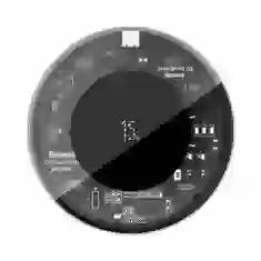 Беспроводное зарядное устройство Baseus Simple 15W Transparent (WXJK-BA02)