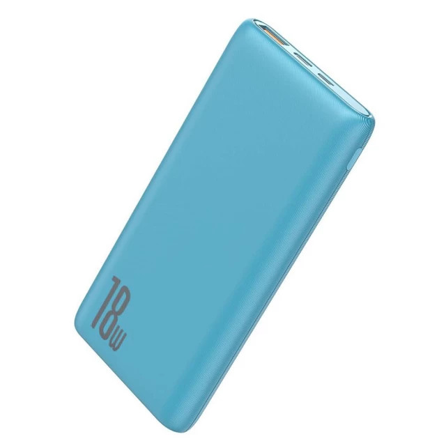 Портативное зарядное устройство Baseus Bipow Quick Charge PD/QC 10000 mAh 18W Blue (PPDML-03)