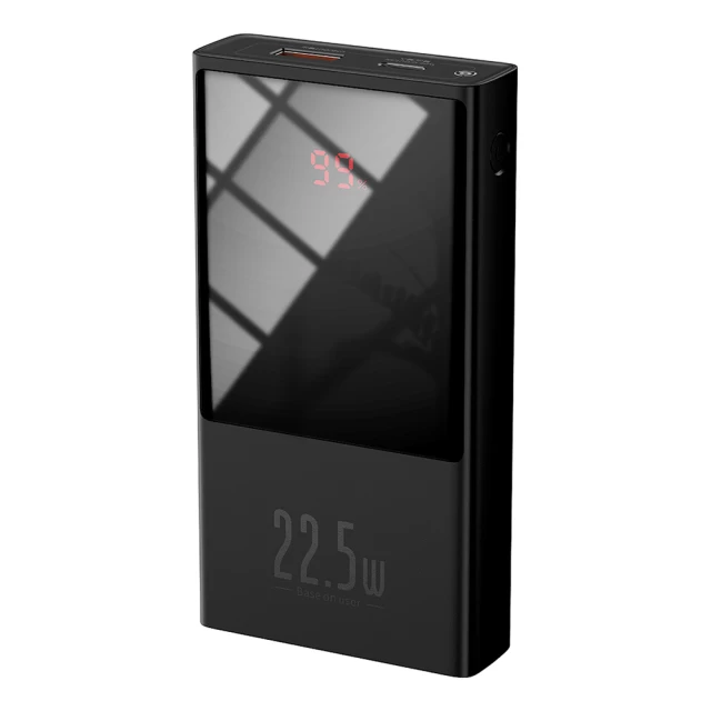 Портативное зарядное устройство Baseus Super Mini Digital Display PD3.0/QC3.0 10000 mAh 22.5W Black (PPMN-A01)