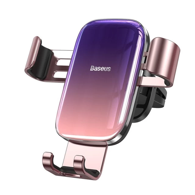 Автодержатель Baseus Glaze Gravity Car Mount Pink (SUYL-LG04)