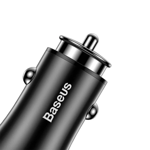 Автомобильное зарядное устройство Baseus Gentleman 2USB Black (CCALL-GB01)