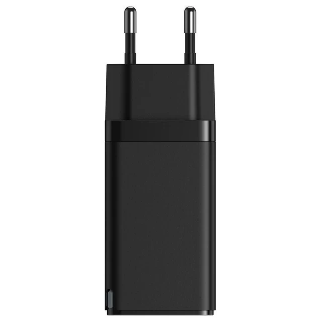 Сетевое зарядное устройство Baseus GaN2 Pro QC 65W 2xUSB-C | USB-A Black (CCGAN2P-B01)