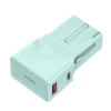 Мережевий зарядний пристрій Baseus Universal Conversion Plug 18W USB-C | USB-A Blue (CCTY-03)