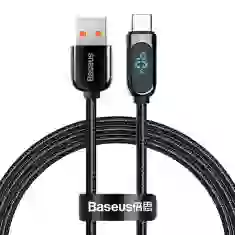 Кабель Baseus Display Fast USB-A to USB-C 1m Black (CATSK-01)