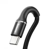 Кабель Baseus Halo Data USB-A to USB-C 1m Black (CATGH-B01)