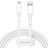 Кабель Baseus Mini USB-A to Lightning 1m White (CALSW-02)