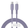Кабель Baseus Colorful USB-C to Lightning 1.2m Purple (CATLDC-05)