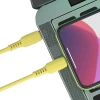 Кабель Baseus Colorful USB-C to Lightning 1.2m Yellow (CATLDC-0Y)