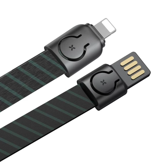 Кабель Baseus Gold Collar USB-A to Lightning 0.35m Black (CALJL-AW1)