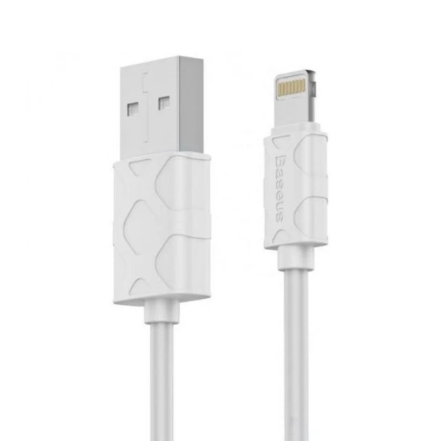 Кабель Baseus Yaven USB-A to Lightning 1m White (CALUN-02)
