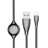 Кабель Baseus Big Eye Digital Display USB-A to Lightning 1m Black (CALEYE-01)