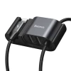 Кабель Baseus Special Data for Backseat USB-A to Lightning 1.2m with 2xUSB-A Hub Black (CALHZ-01)