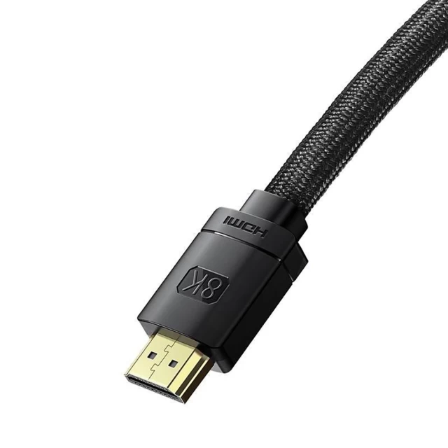 Кабель Baseus High Definition HDMI 8K to HDMI 8K 1m Black (CAKGQ-J01)
