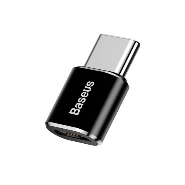 Адаптер Baseus USB-C to Micro-USB Black (CAMOTG-01)