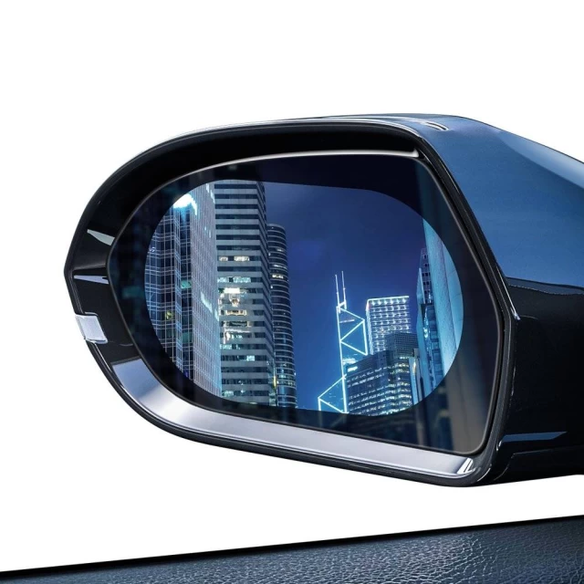 Водовідштовхувальна плівка Baseus for Car Rear-View Mirror Oval 0.15mm (150х100mm) (SGFY-D02)