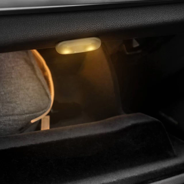Автомобільна лампа Baseus Reading Light Baseus Capsule Car Interior Lights Black (2pcs/pack) (DGXW-01)