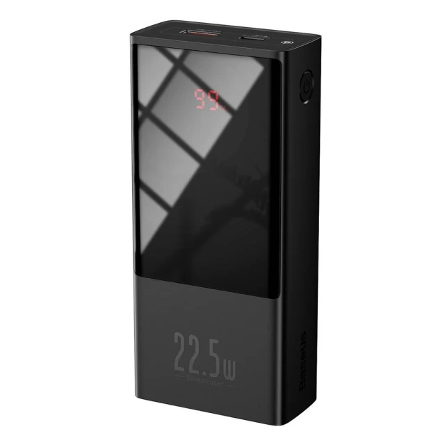 Портативний зарядний пристрій Baseus Super Mini Digital Display 20000 mAh 22.5W Black (PPMN-B01)