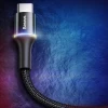 Кабель Baseus Halo Data Lightning USB-A to USB-C 2m Black (CATGH-C01)