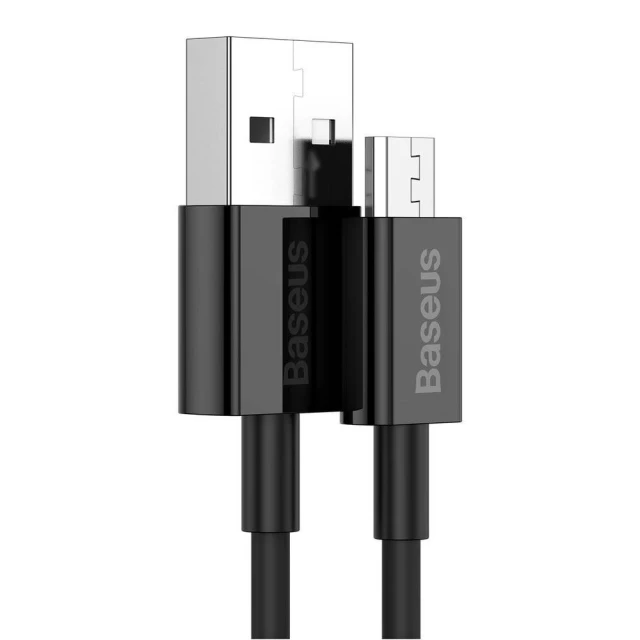 Кабель Baseus Superior Series Fast Charging USB-A to Micro-USB 2m Black (CAMYS-A01)