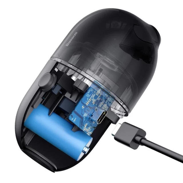 Портативний пилосос Baseus C2 Desktop Vacuum Cleaner Black (CRXCQC2-01)