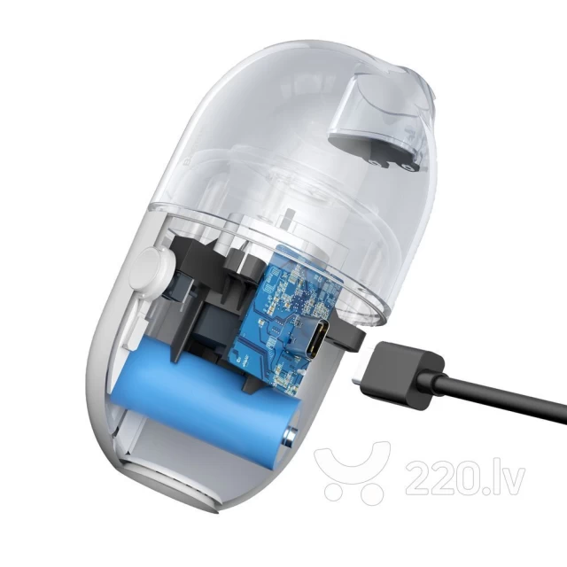 Портативный пылесос Baseus C2 Desktop Vacuum Cleaner White (CRXCQC2A-02)