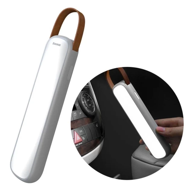 Портативная светодиодная лампа Baseus Solar Emergency Car White (CRYJD01-02)