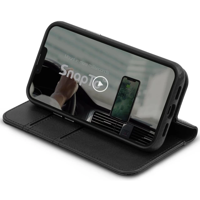 Чохол-книжка Moshi Overture Case with Detachable Magnetic Wallet для iPhone 13 Pro Max Jet Black (99MO133014)