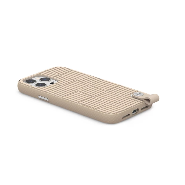 Чехол Moshi Altra Slim Hardshell Case with Wrist Strap для iPhone 13 Pro Max Sahara Beige (99MO117704)