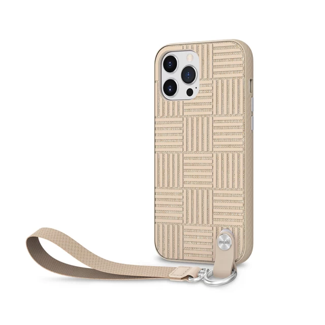 Чехол Moshi Altra Slim Hardshell Case with Wrist Strap для iPhone 13 Pro Max Sahara Beige (99MO117704)