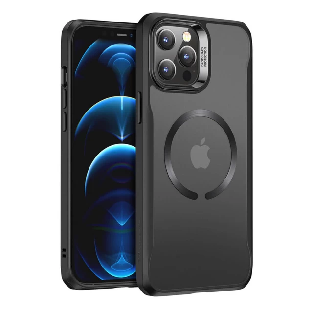 Чехол ESR для iPhone 12 Pro Max Classic Hybrid Halolock Jelly Black with MagSafe (4894240144848)