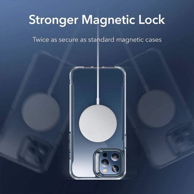 Чохол ESR для iPhone 12 Pro Max Classic Hybrid Halolock Jelly Cleare with MagSafe (4894240144831)