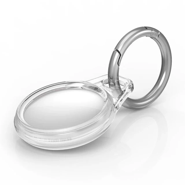 Брелок с кольцом Spigen для AirTag CYRILL Shine Crystal Clear (AHP03127)
