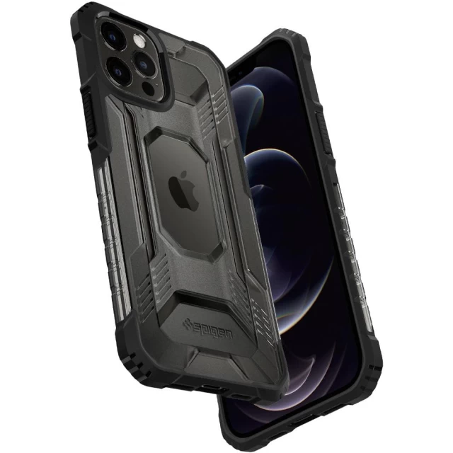 Чехол Spigen для iPhone 12 Pro Max Nitro Force Matte Black (ACS02636)