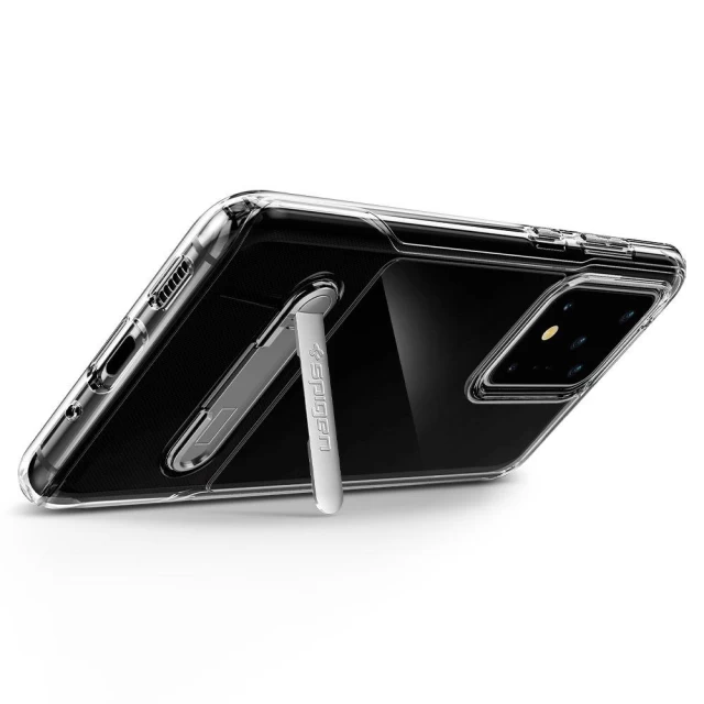 Чехол Spigen для Samsung Galaxy S20 Ultra Slim Armor Essential S Crystal Clear (ACS00639)