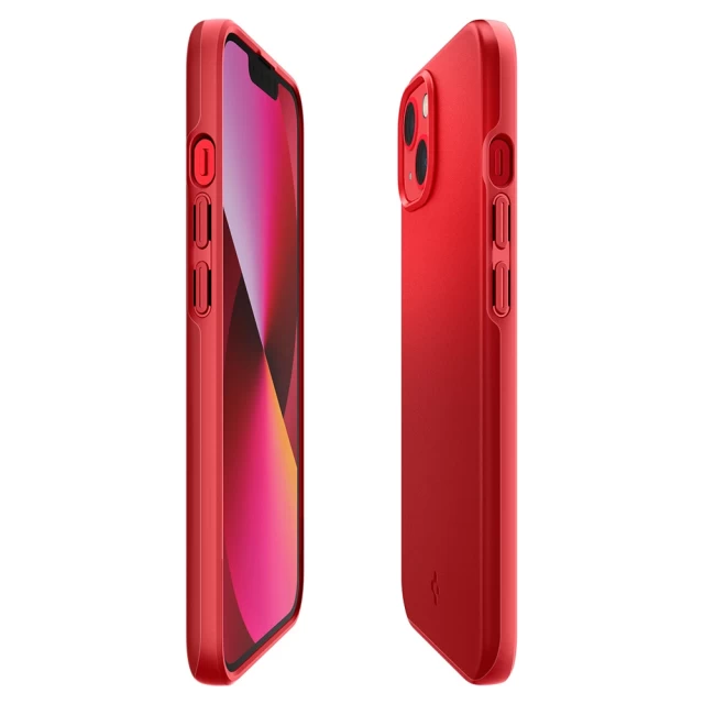 Чехол Spigen для iPhone 13 mini Thin Fit Red (ACS03306)