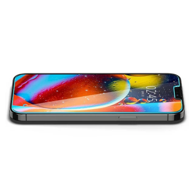 Захисне скло Spigen для iPhone 13 Pro Max Glas.tR EZ Fit Clear (2 Pack) (AGL03375)