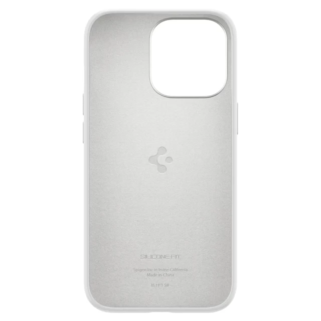 Чехол Spigen для iPhone 13 Pro Silicone Fit White (ACS03284)