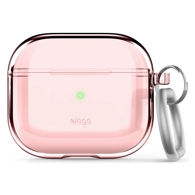 Чехол Elago Clear Case для Airpods 3 Lovely Pink (EAP3CL-HANG-LPK)