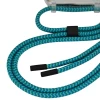 Чохол Upex Crossbody Protection Case для iPhone 13 Pro Max Dark with Twine Cyan and Fausset Matte Black (UP84446)
