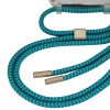 Чохол Upex Crossbody Protection Case для iPhone 13 Pro Crystal with Twine Cyan and Fausset Gold (UP83658)