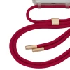Чехол Upex Crossbody Protection Case для iPhone 13 mini Dark with Twine Red and Fausset Gold (UP84524)