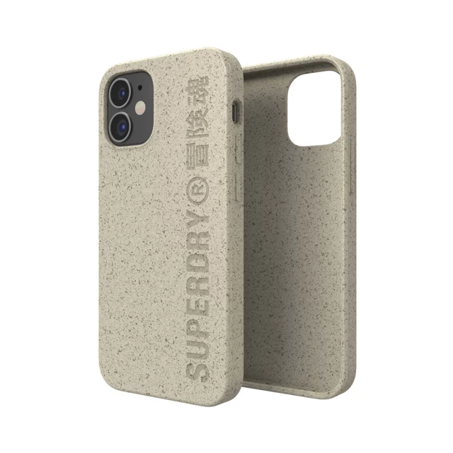 Чехол SuperDry Snap Compostable Case для iPhone 12 mini Sand (8718846086271)