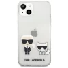 Чехол Karl Lagerfeld Karl & Choupette для iPhone 13 Transparent (KLHCP13MCKTR)