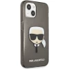 Чехол Karl Lagerfeld Full Glitter для iPhone 13 Black (KLHCP13MKHTUGLB)