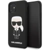 Чехол Karl Lagerfeld Silicone Iconic для iPhone 11 Black (KLHCN61SLFKBK)